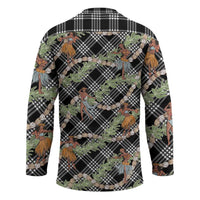 Sable Palaka Hula Girls Seamless Hawaii Aloha Hockey Jersey - Polynesian Pride