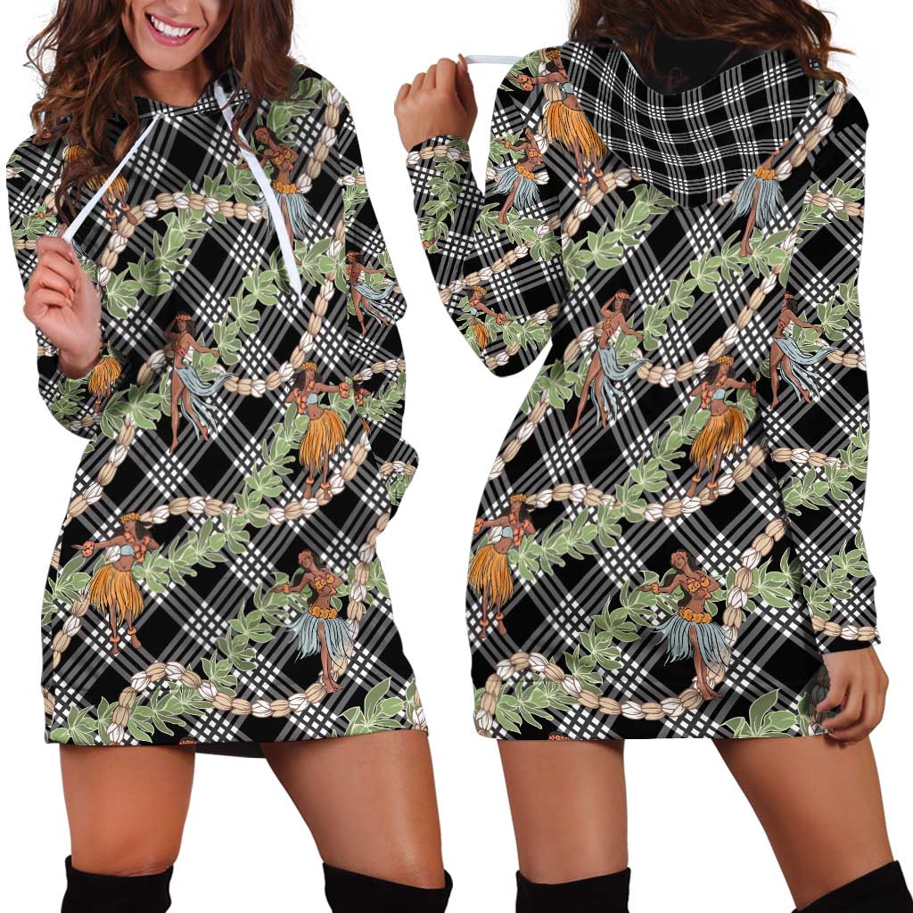 Sable Palaka Hula Girls Seamless Hawaii Aloha Hoodie Dress LT7 - Polynesian Pride