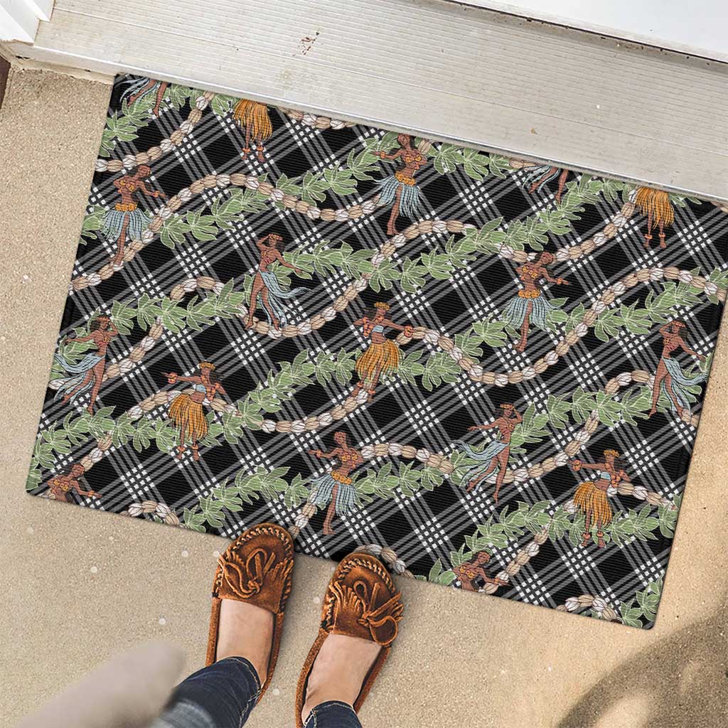 Sable Palaka Hula Girls Seamless Hawaii Aloha Rubber Doormat LT7 - Polynesian Pride