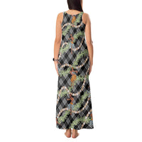 Sable Palaka Hula Girls Seamless Hawaii Aloha Tank Maxi Dress LT7 - Polynesian Pride