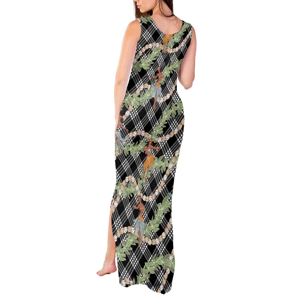 Sable Palaka Hula Girls Seamless Hawaii Aloha Tank Maxi Dress LT7 - Polynesian Pride