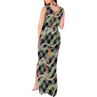 Sable Palaka Hula Girls Seamless Hawaii Aloha Tank Maxi Dress LT7 - Polynesian Pride