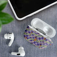 Lavender Palaka Hula Girls Seamless Hawaii Aloha AirPods Case LT7 - Polynesian Pride