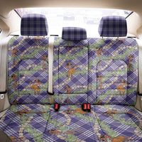 Lavender Palaka Hula Girls Seamless Hawaii Aloha Back Car Seat Cover LT7 - Polynesian Pride