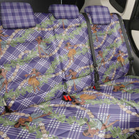 Lavender Palaka Hula Girls Seamless Hawaii Aloha Back Car Seat Cover LT7 - Polynesian Pride