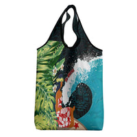 Tahiti Ia Orana Grocery Bag Tahitian Vahine LT7 - Polynesian Pride