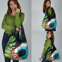 Tahiti Ia Orana Grocery Bag Tahitian Vahine LT7 - Polynesian Pride