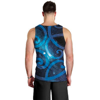 New Zealand Maori Matariki Men Tank Top Galaxy Kowhaiwhai LT7 - Polynesian Pride