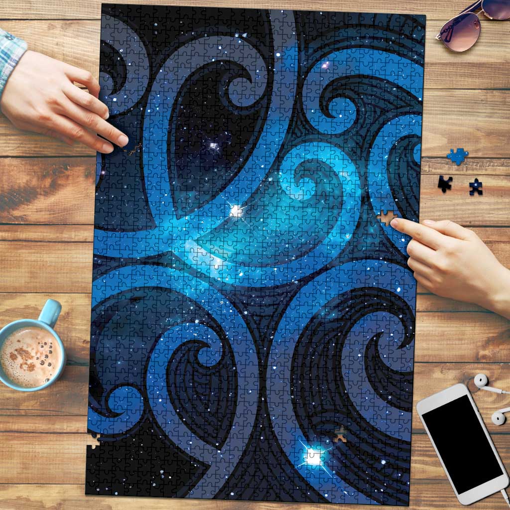 New Zealand Maori Matariki Puzzle Galaxy Kowhaiwhai LT7 Galaxy - Polynesian Pride