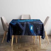 New Zealand Maori Matariki Tablecloth Galaxy Kowhaiwhai LT7 - Polynesian Pride