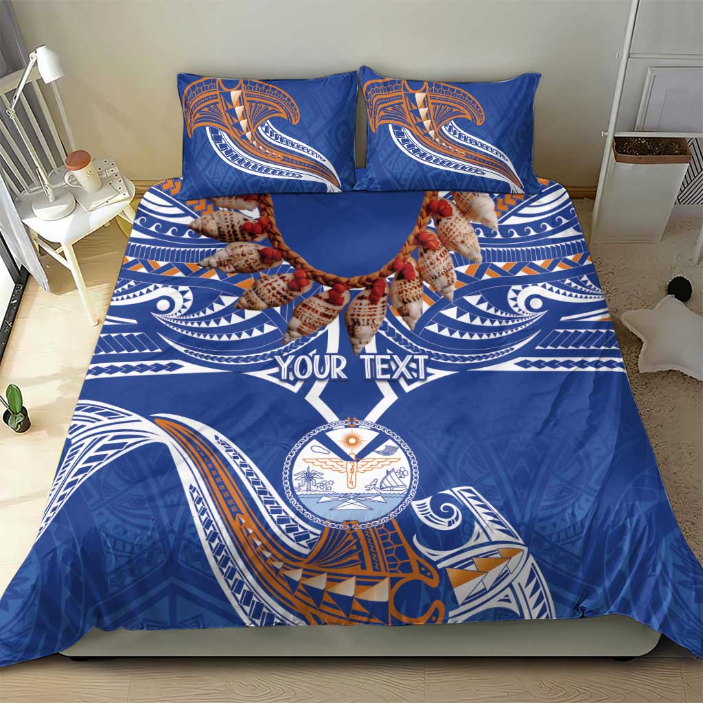 Yokwe Marshall Islands Personalized Bedding Set Jemenei Day - Seashell Necklace