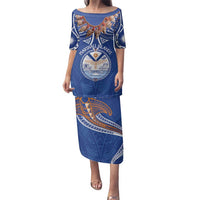 Yokwe Marshall Islands Personalized Family Matching Puletasi and Hawaiian Shirt Jemenei Day - Seashell Necklace