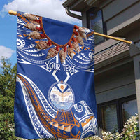 Yokwe Marshall Islands Personalized Garden Flag Jemenei Day - Seashell Necklace