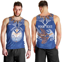 Yokwe Marshall Islands Personalized Men Tank Top Jemenei Day - Seashell Necklace