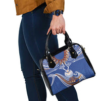 Yokwe Marshall Islands Personalized Shoulder Handbag Jemenei Day - Seashell Necklace