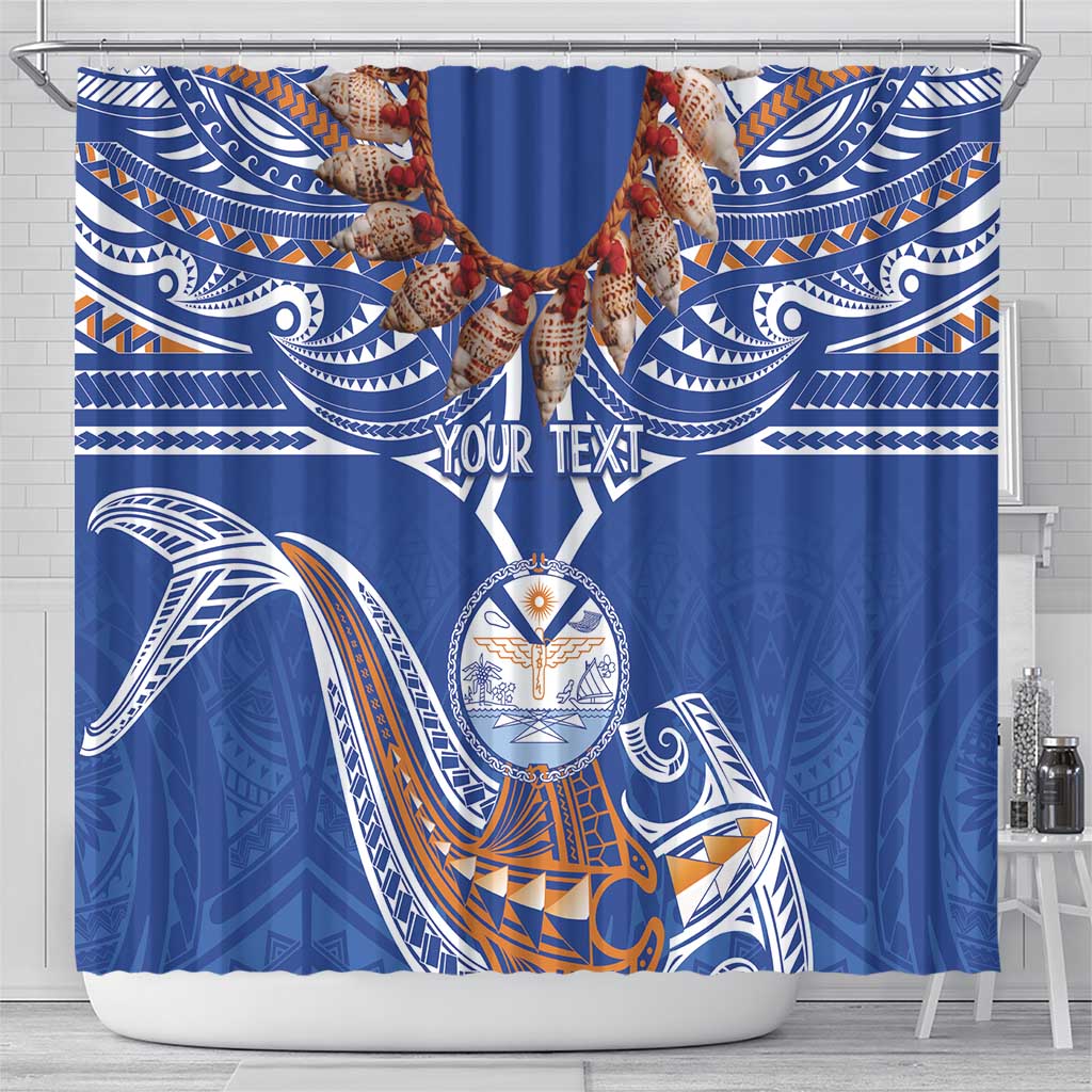 Yokwe Marshall Islands Personalized Shower Curtain Jemenei Day - Seashell Necklace