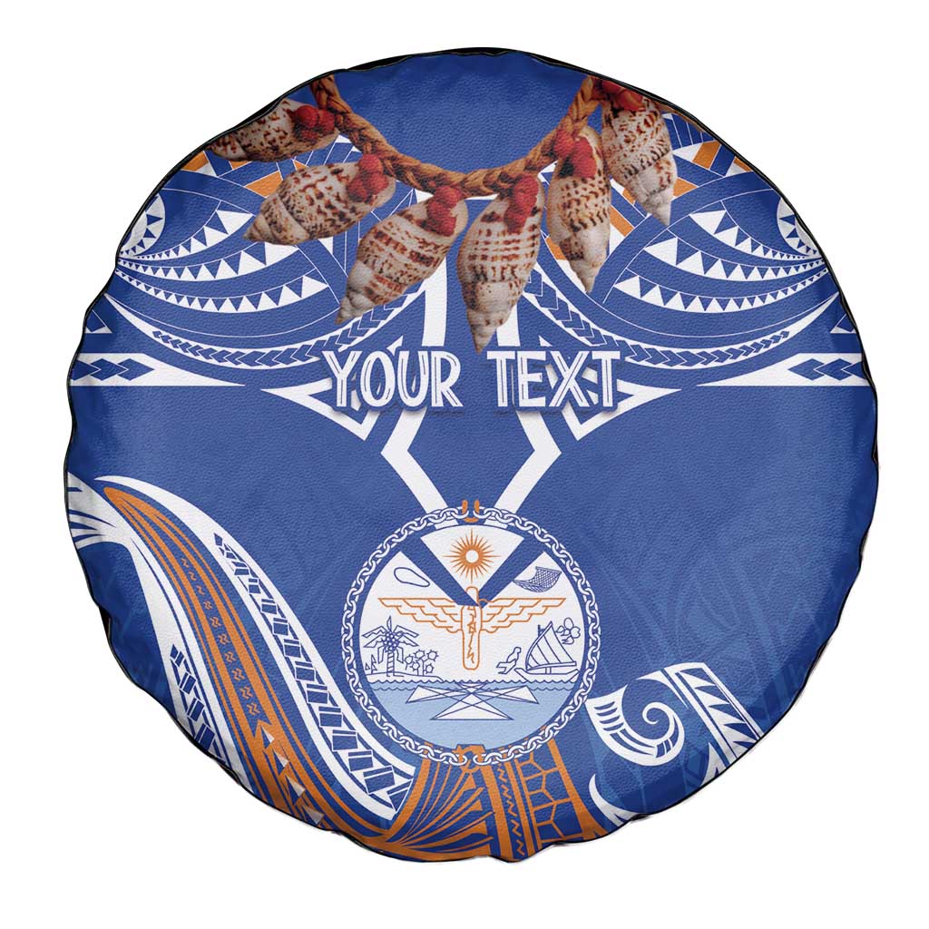 Yokwe Marshall Islands Personalized Spare Tire Cover Jemenei Day - Seashell Necklace