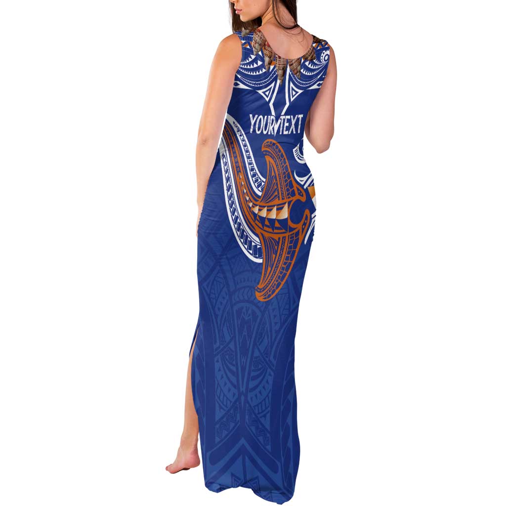 Yokwe Marshall Islands Personalized Tank Maxi Dress Jemenei Day - Seashell Necklace