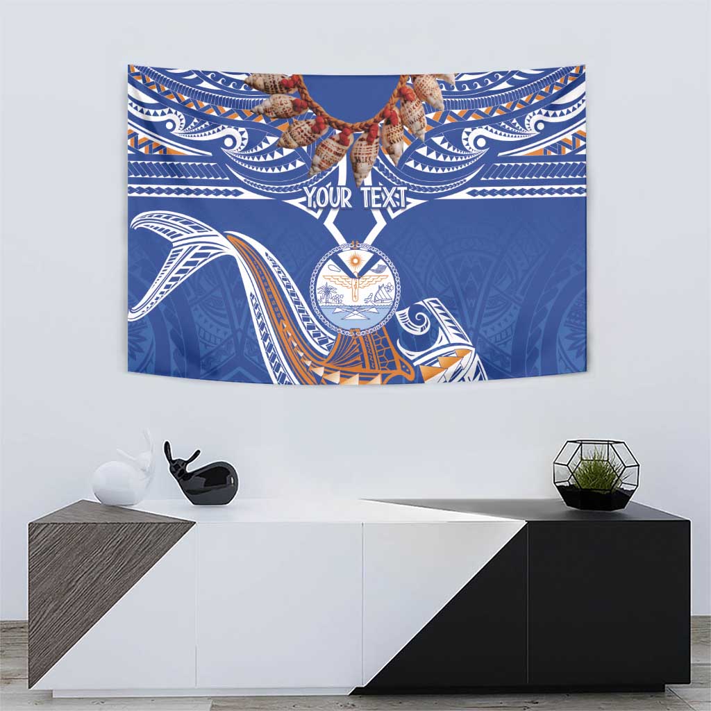 Yokwe Marshall Islands Personalized Tapestry Jemenei Day - Seashell Necklace