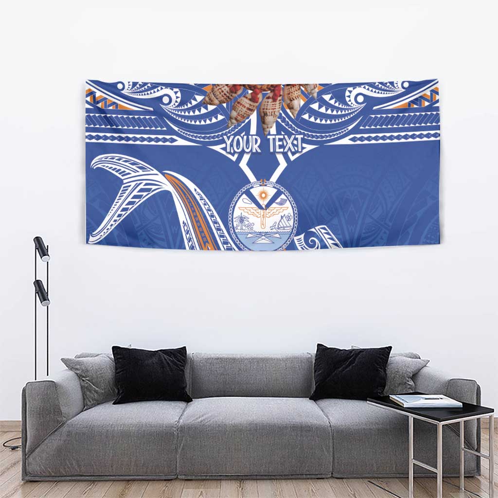 Yokwe Marshall Islands Personalized Tapestry Jemenei Day - Seashell Necklace