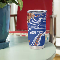 Yokwe Marshall Islands Personalized Tumbler Cup Jemenei Day - Seashell Necklace LT7 - Polynesian Pride