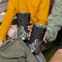 Hawaii Tumbler Cup Plumeria Black Curves