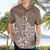 Polynesia Hawaiian Shirt Plumeria Beige Curves LT7 - Polynesian Pride