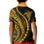 Polynesian Pride Kid Polo Shirt Turtle Hibiscus Luxury Style - Merigold LT7 - Polynesian Pride