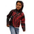 Polynesian Pride Kid Hoodie Turtle Hibiscus Luxury Style - Rose LT7 - Polynesian Pride
