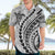 Polynesian Pride Hawaiian Shirt Turtle Hibiscus Luxury Style - White LT7 - Polynesian Pride