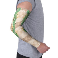 Hawai'i Paniolo Maile Twisted Lei Arm Sleeves Almond Brown LT7 - Polynesian Pride