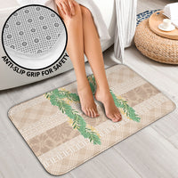 Hawai'i Paniolo Maile Twisted Lei Bathroom Set Almond Brown