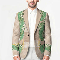 Hawai'i Paniolo Maile Twisted Lei Blazer Almond Brown