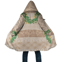 Hawai'i Paniolo Maile Twisted Lei Cloak Almond Brown
