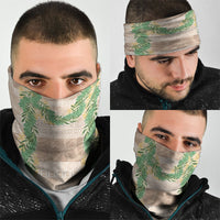 Hawai'i Paniolo Maile Twisted Lei Neck Gaiter Almond Brown