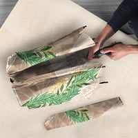 Hawai'i Paniolo Maile Twisted Lei Umbrella Almond Brown