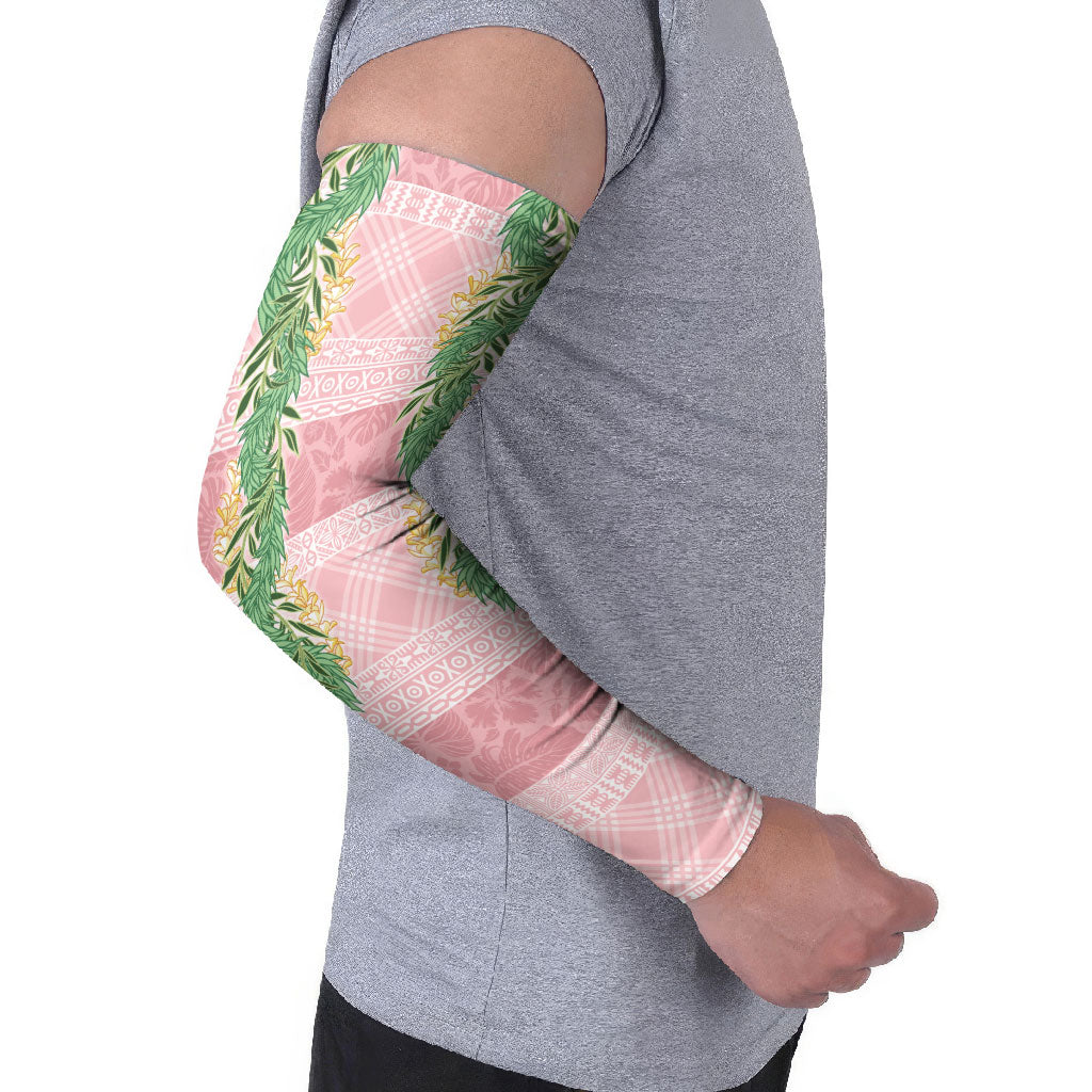 Hawai'i Paniolo Maile Twisted Lei Arm Sleeves Dusty Rose