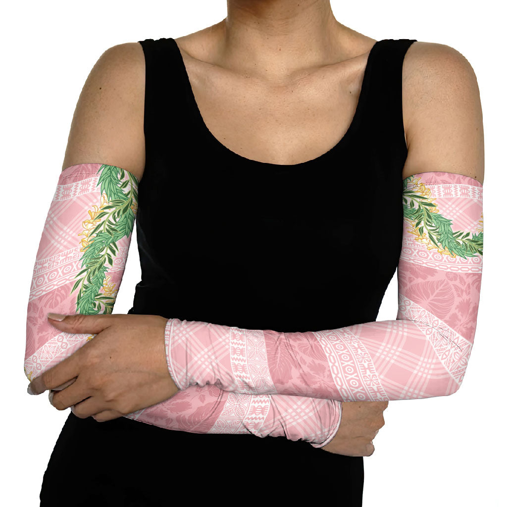 Hawai'i Paniolo Maile Twisted Lei Arm Sleeves Dusty Rose