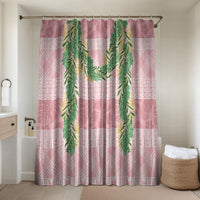 Hawai'i Paniolo Maile Twisted Lei Bathroom Set Dusty Rose