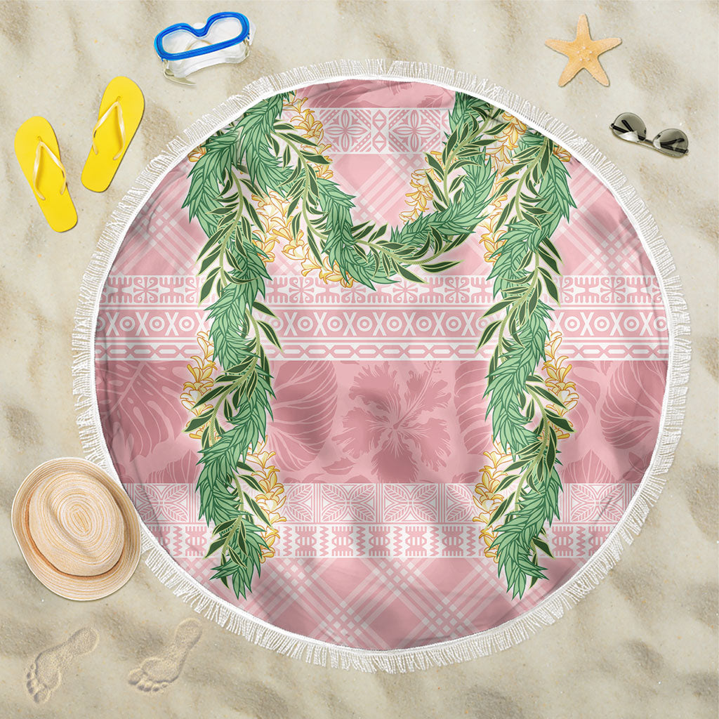 Hawai'i Paniolo Maile Twisted Lei Beach Blanket Dusty Rose