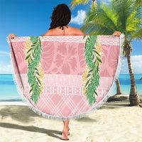 Hawai'i Paniolo Maile Twisted Lei Beach Blanket Dusty Rose