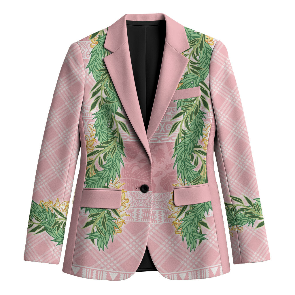 Hawai'i Paniolo Maile Twisted Lei Blazer Dusty Rose