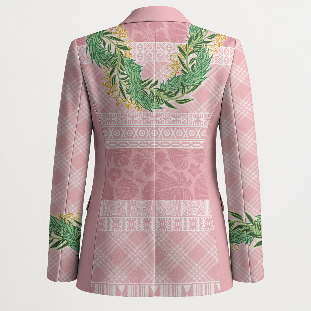 Hawai'i Paniolo Maile Twisted Lei Blazer Dusty Rose