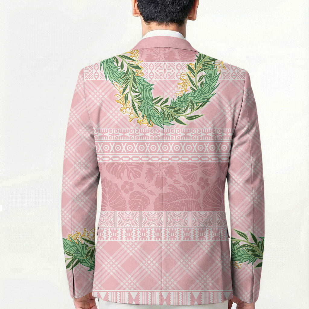 Hawai'i Paniolo Maile Twisted Lei Blazer Dusty Rose