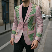 Hawai'i Paniolo Maile Twisted Lei Blazer Dusty Rose