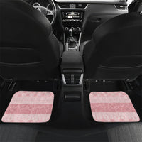Hawai'i Paniolo Maile Twisted Lei Car Mats Dusty Rose