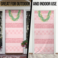 Hawai'i Paniolo Maile Twisted Lei Door Cover Dusty Rose LT7 - Polynesian Pride