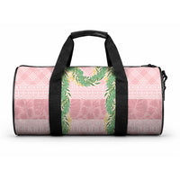 Hawai'i Paniolo Maile Twisted Lei Duffle Bag Dusty Rose