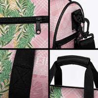Hawai'i Paniolo Maile Twisted Lei Duffle Bag Dusty Rose