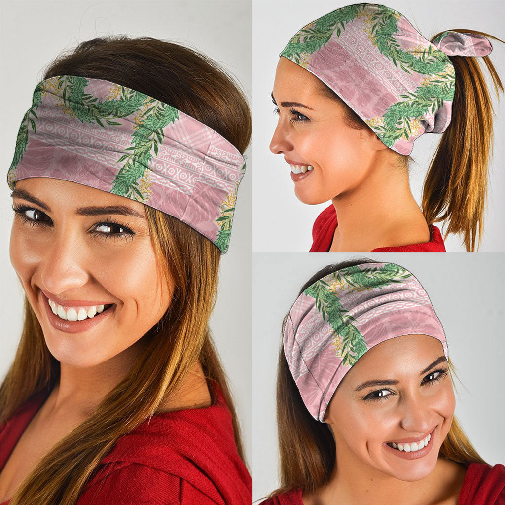 Hawai'i Paniolo Maile Twisted Lei Neck Gaiter Dusty Rose